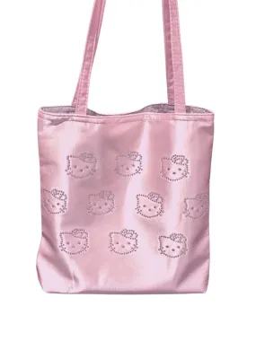 'Daydreaming' Coquette Silky Rhinestone Kitty Bag