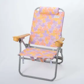 Dune High Beach Chair in Coral Reef