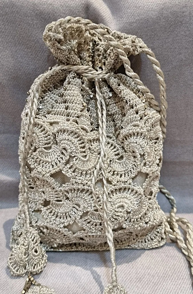 EMC Hand Crocheted Evening Bag - 2 colours