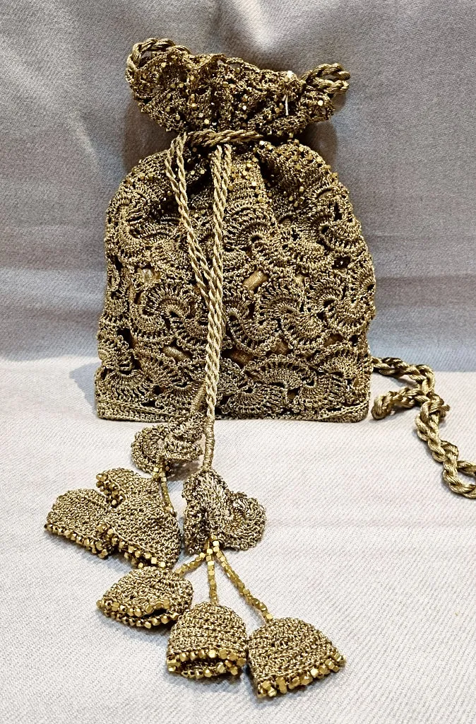 EMC Hand Crocheted Evening Bag - 2 colours