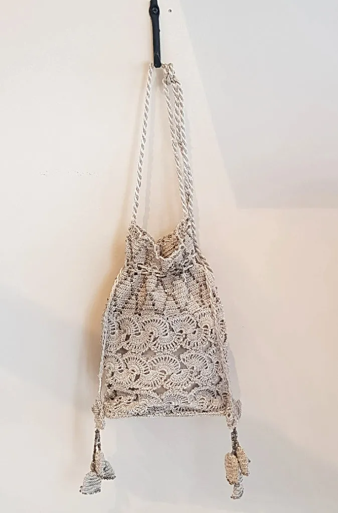 EMC Hand Crocheted Evening Bag - 2 colours