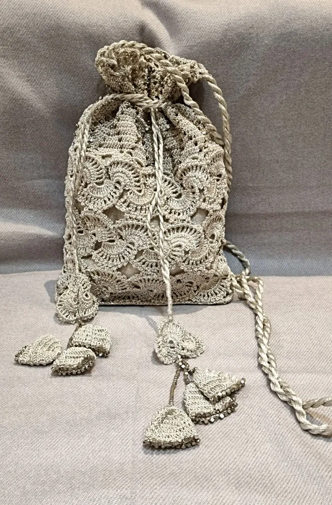 EMC Hand Crocheted Evening Bag - 2 colours