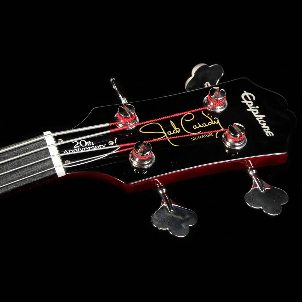 Epiphone  Limited Edition 20th Anniversary Jack Casady Signature Bass Wine Red