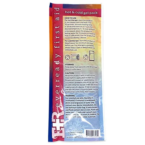 Ever Ready First Aid Reusable Hot & Cold Gel Pack - 4 Pack