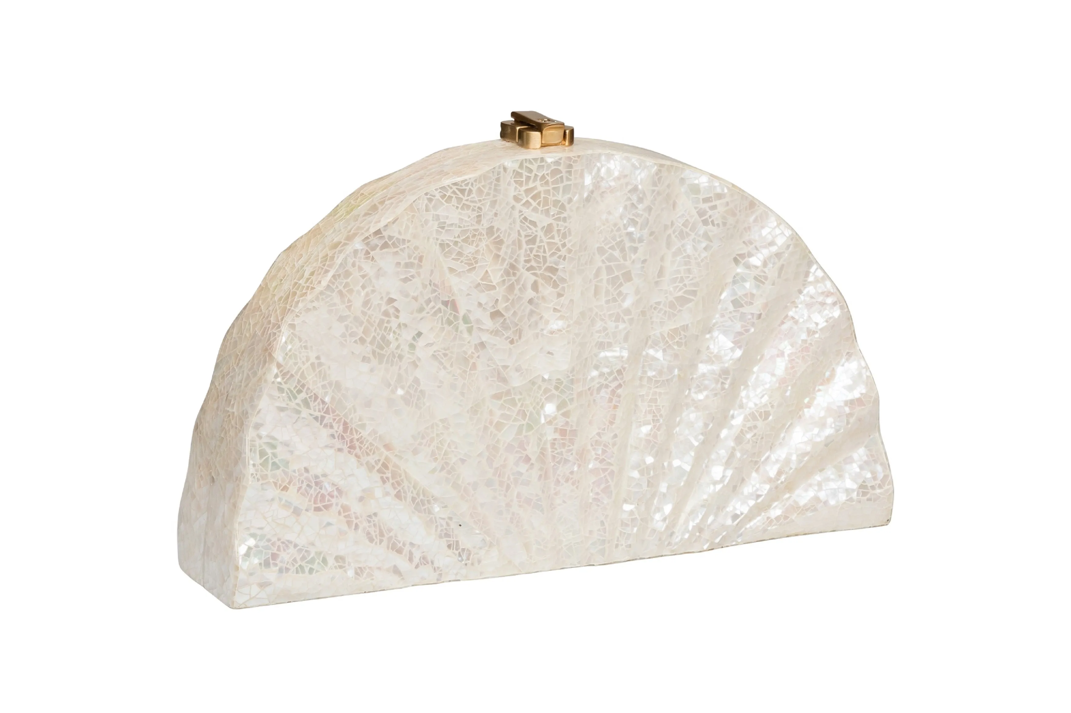 Fandango Clutch Mother of Pearl