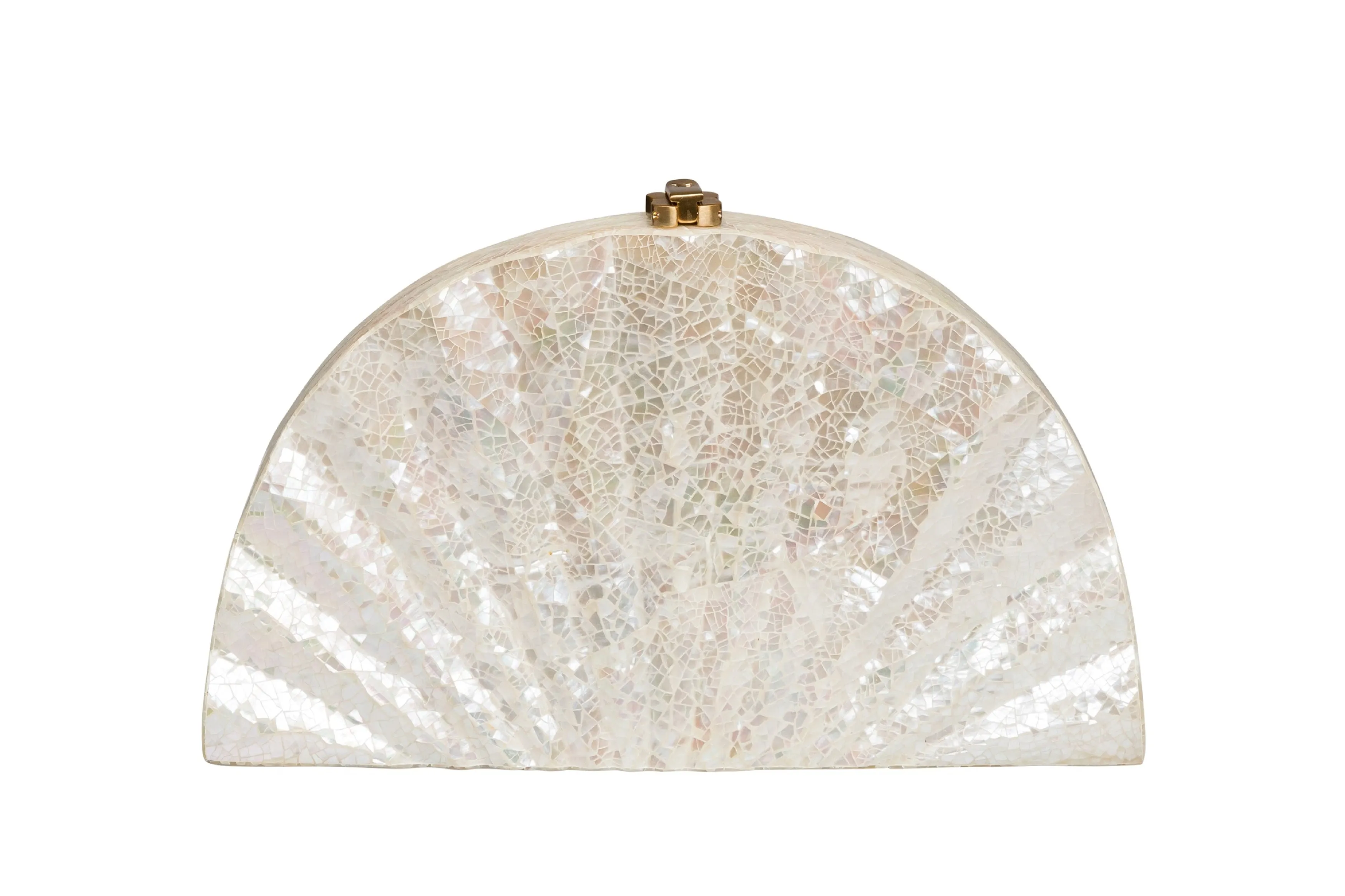 Fandango Clutch Mother of Pearl