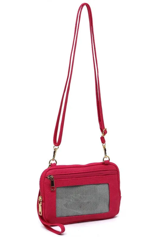 Fashion Cell Phone Crossbody Bag Clutch