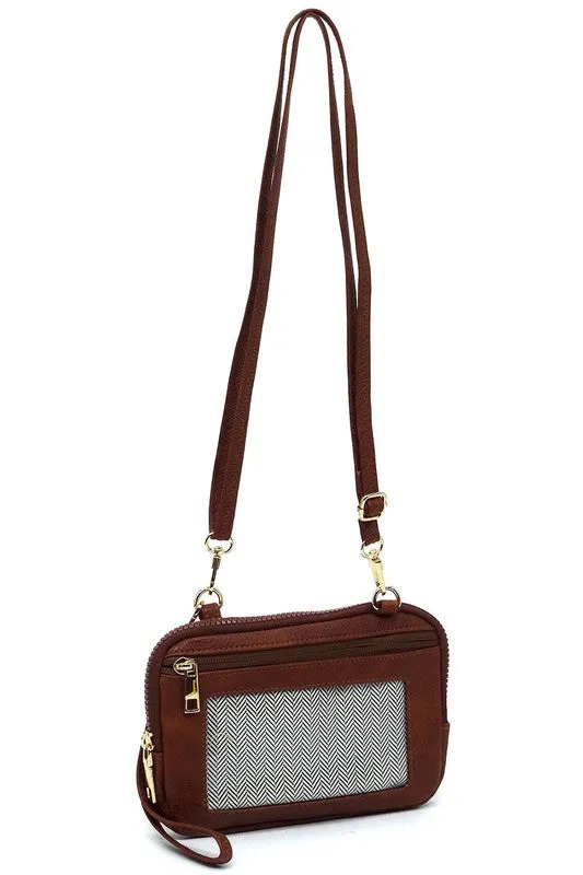 Fashion Cell Phone Crossbody Bag Clutch