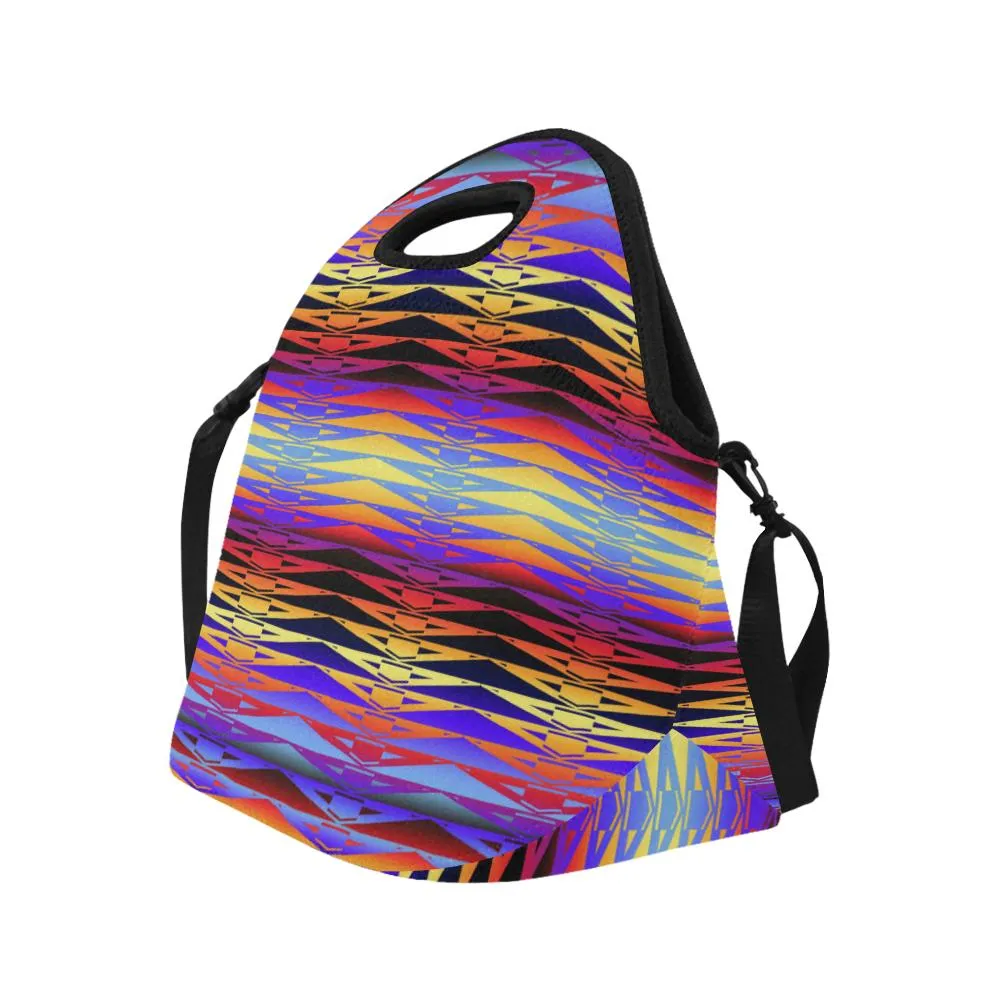 Fire Rattler Horizon Large Insulated Neoprene Lunch Bag