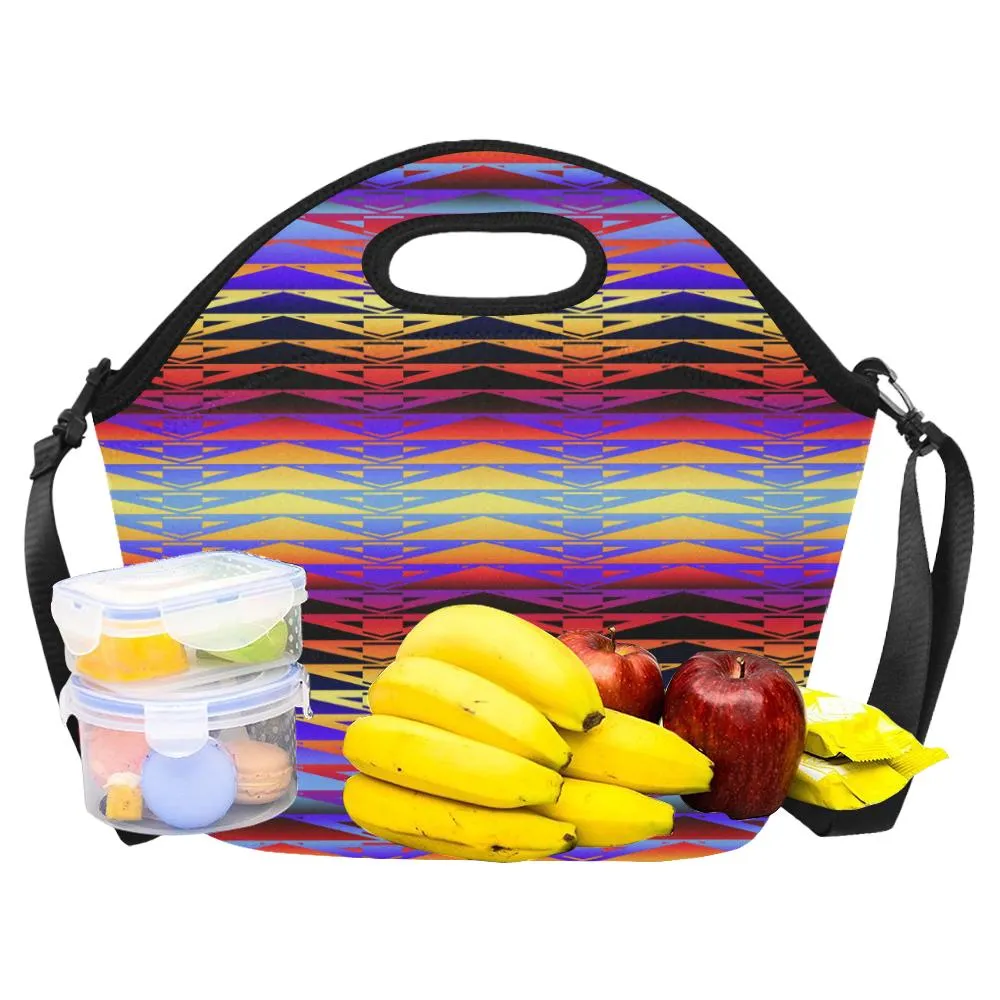 Fire Rattler Horizon Large Insulated Neoprene Lunch Bag