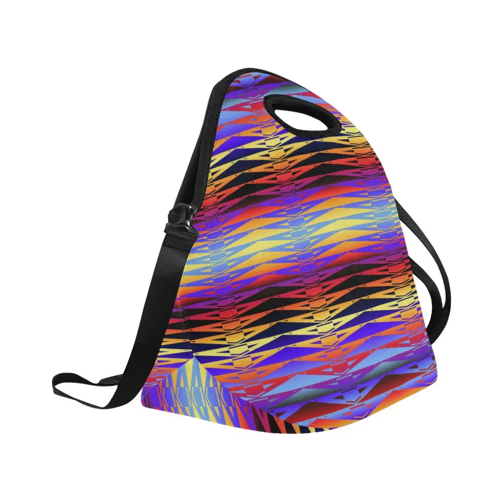 Fire Rattler Horizon Large Insulated Neoprene Lunch Bag