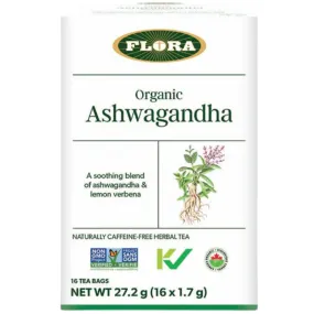 Flora Organic Ashwagandha Tea 16ct