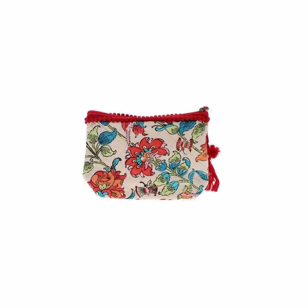 Floral Makeup Bag