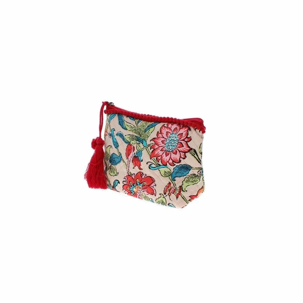 Floral Makeup Bag