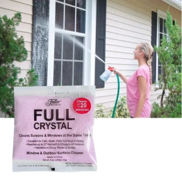 Full Crystal Outdoor Glass Cleaner