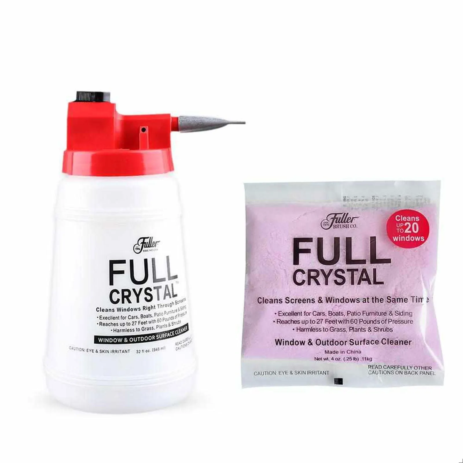 Full Crystal Outdoor Glass Cleaner