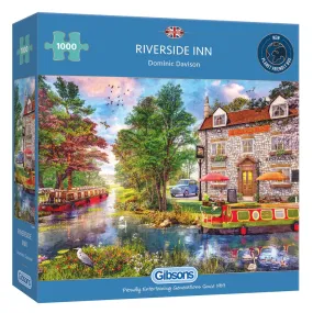 Gibsons 1000 Piece Jigsaw Puzzle - Riverside Inn