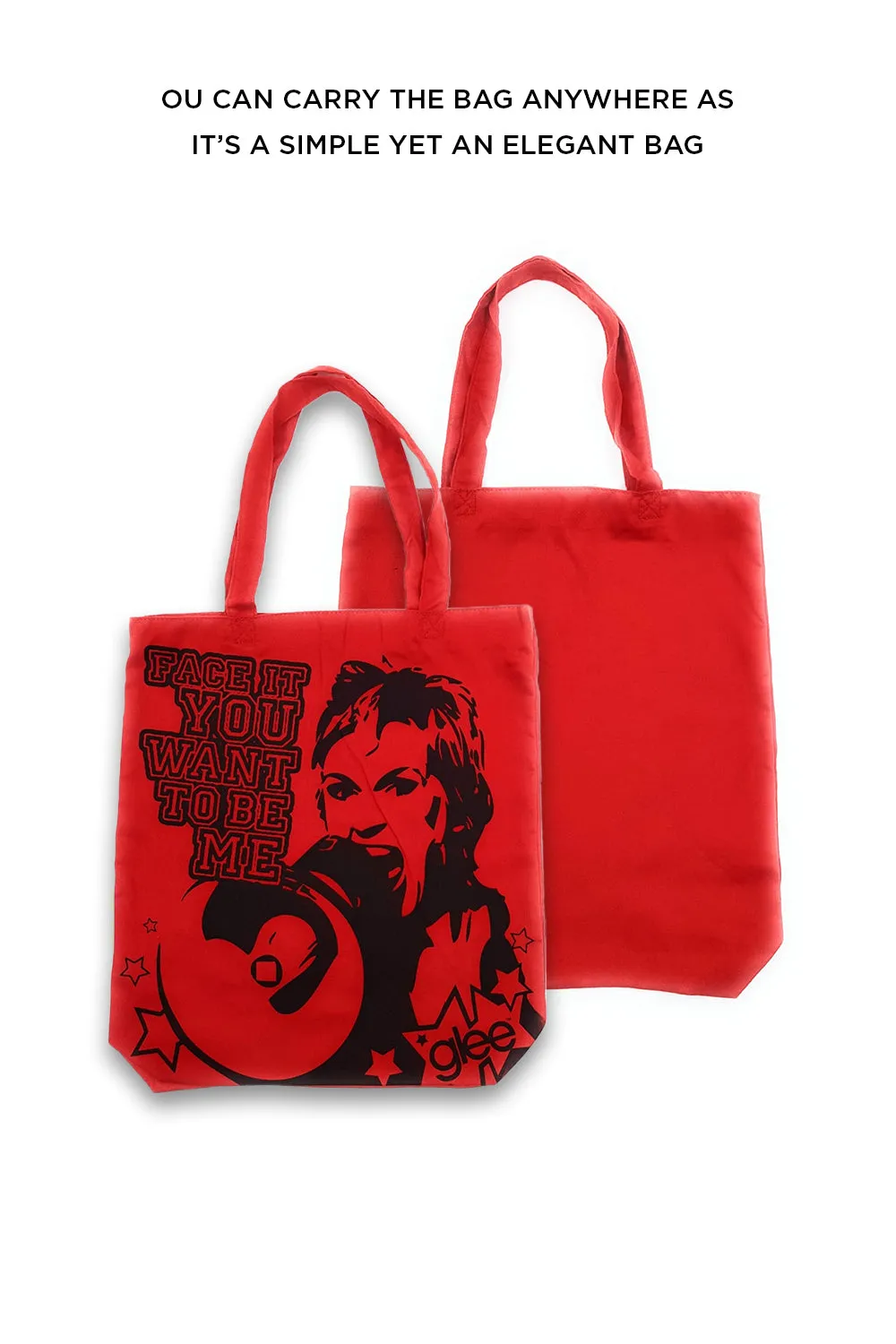 Glee Red Tote Bag