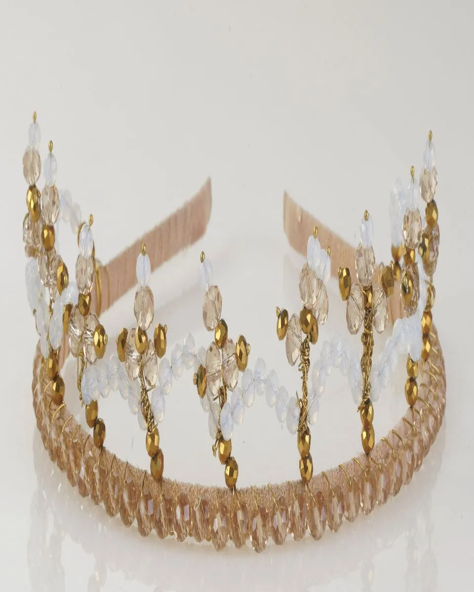 Gold Star Celestial Crown Headband