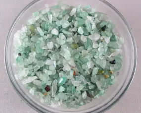 Green Aventurine Stone Chips 100g - Undrilled (G045)