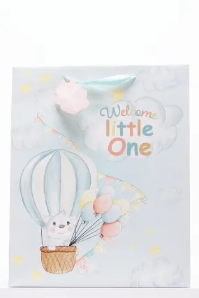 Hello Little One Gift Bag Blue