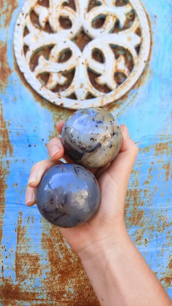 Himalayan Dendritic Agate Sphere