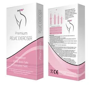 IntiMD Active Pelvic Exerciser Set for Incontinence and Strengthens Pelvic Floor - Top Physician Recommended