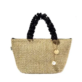 Japanese magazine gift Snidel Rattan handbag