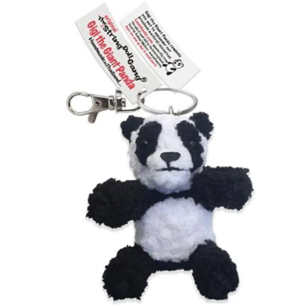 Kamibashi String Doll Keychain - Gigi the Giant Panda