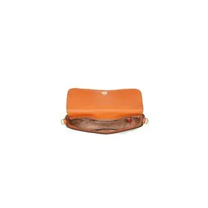 Kate Spade Rosie Flap Crossbody Bag In Carrot KA646