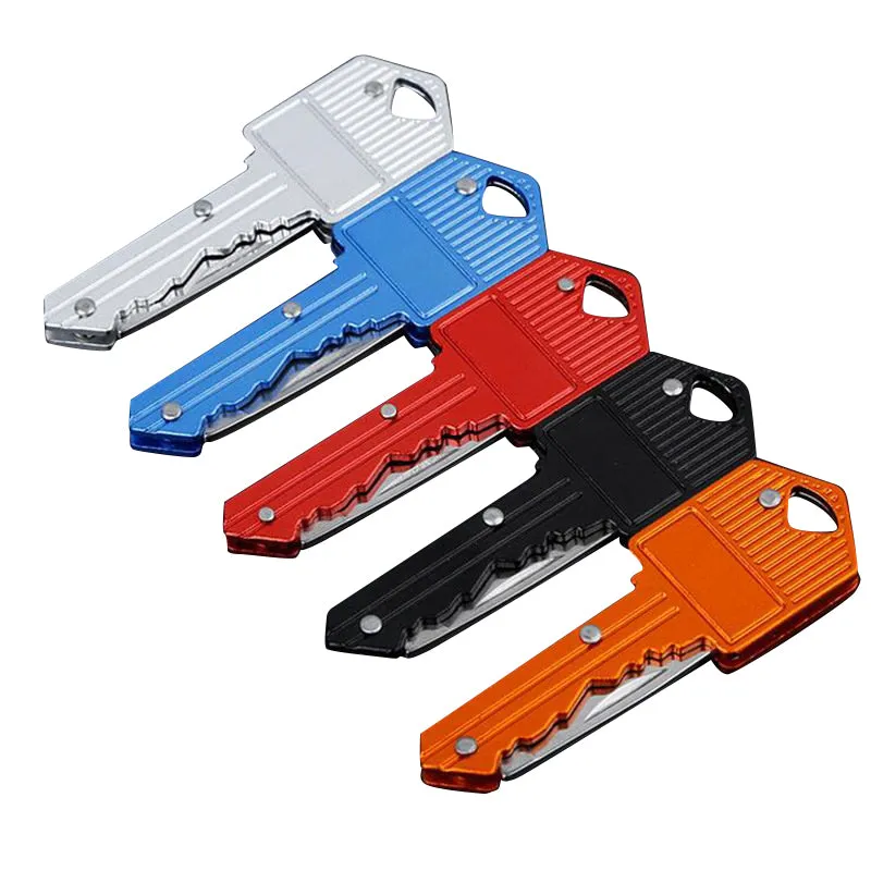 Key Knife with Hidden Blade Self Defense Keychain