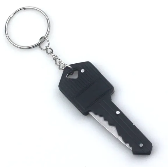 Key Knife with Hidden Blade Self Defense Keychain