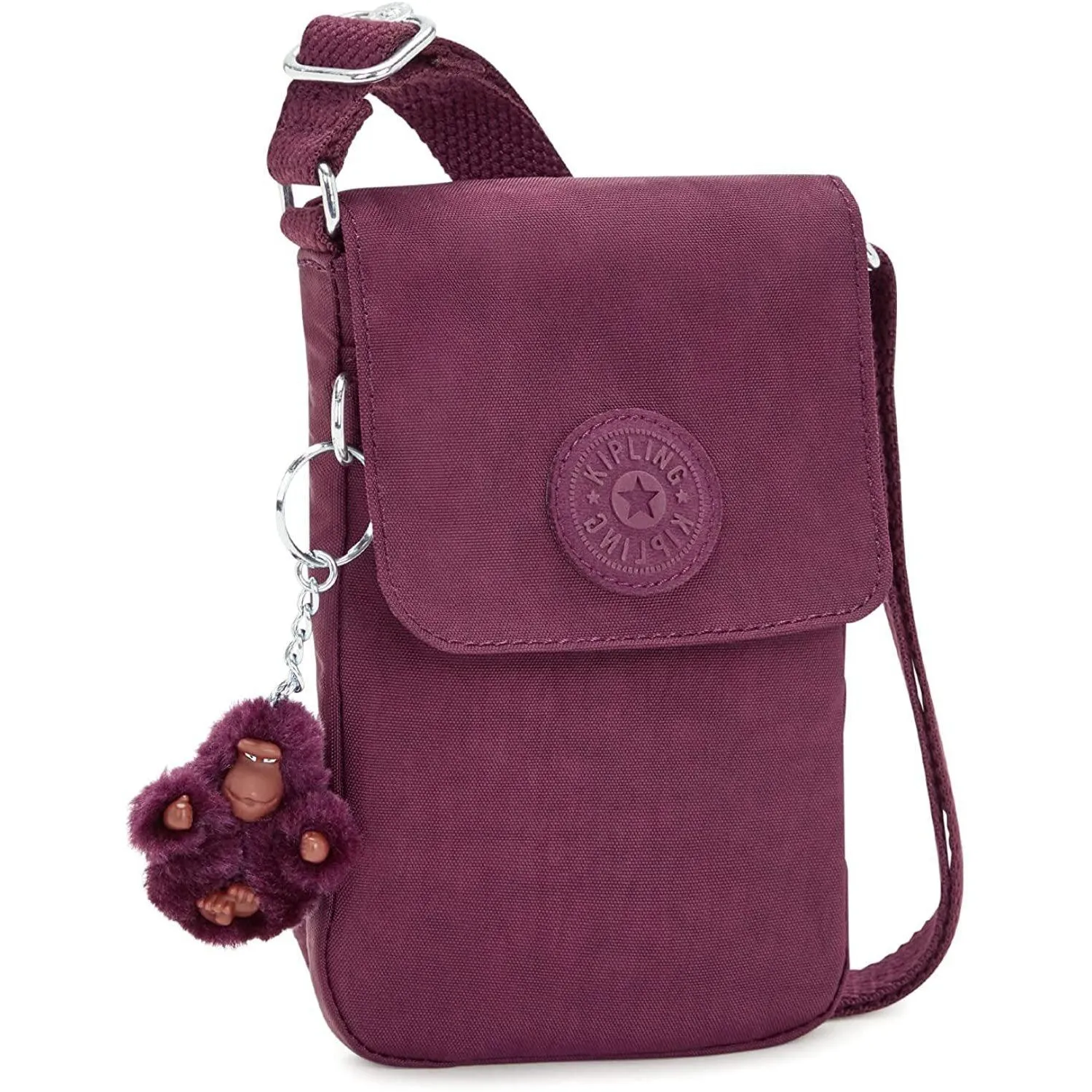 Kipling Women's Tissy, Lightweight Crossbody Mini, Nylon Phone Bag