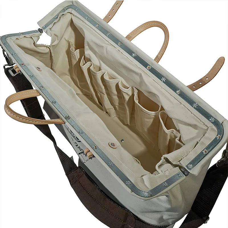 Klein Tools 5102-24SP Deluxe Canvas Tool Bag, 24"