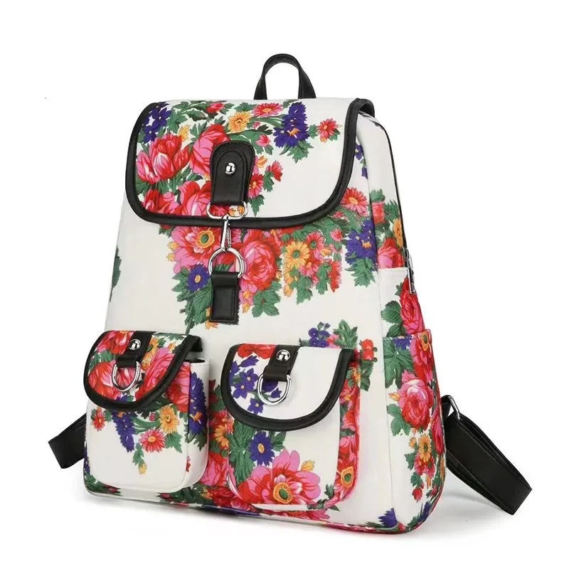 Kokum Floral Art Utility Backpack