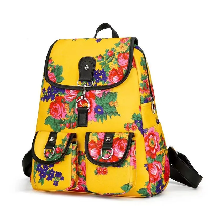 Kokum Floral Art Utility Backpack