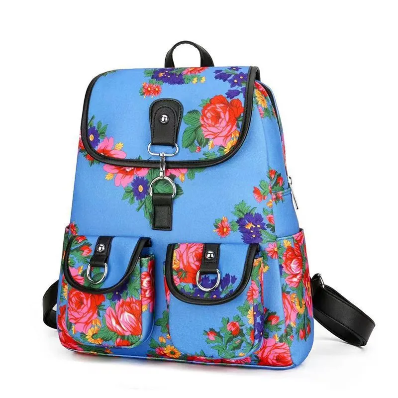 Kokum Floral Art Utility Backpack