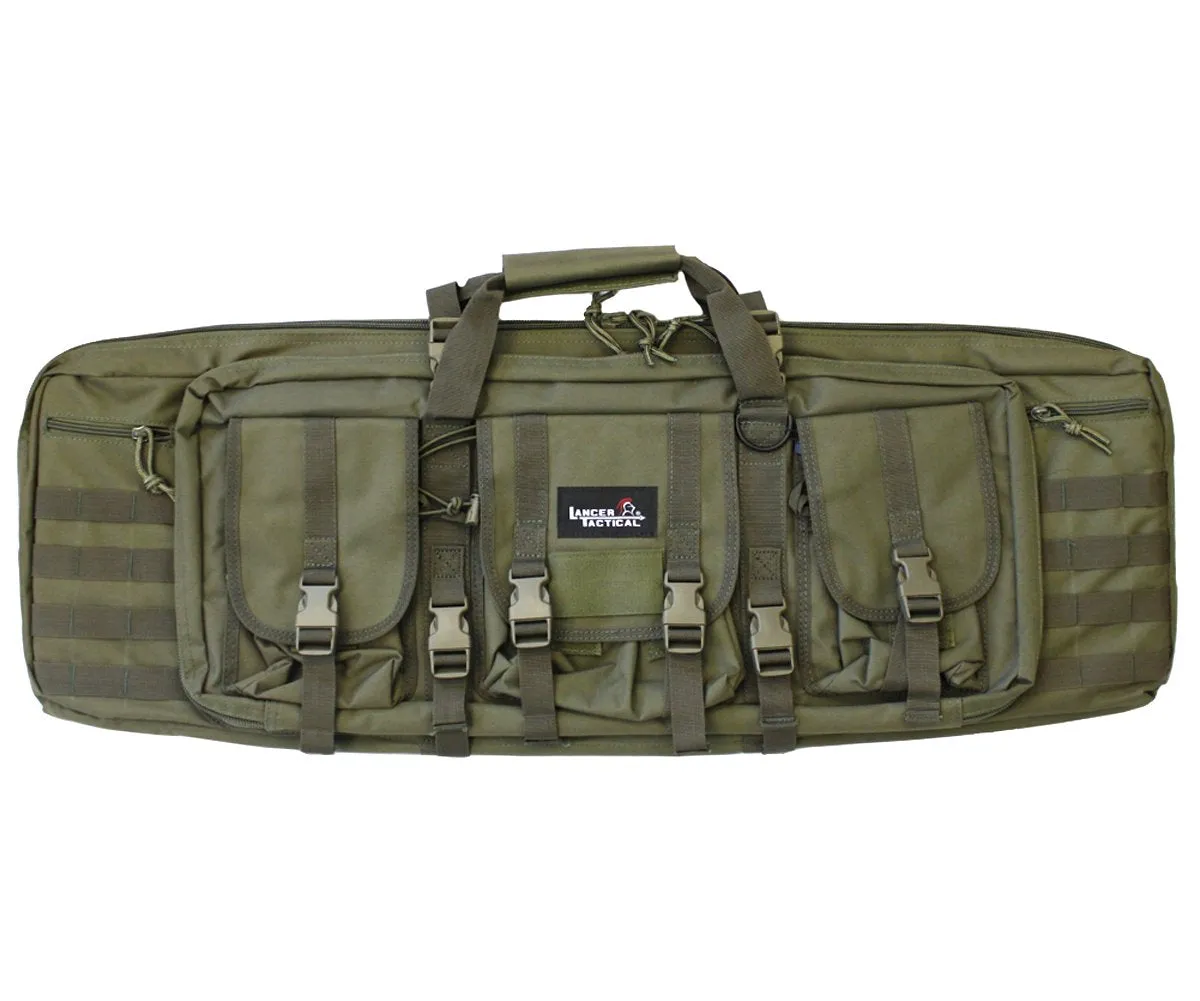 Lancer Tactical 36" MOLLE Double Rifle Gun Bag