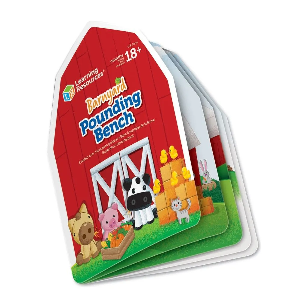 Learning Resources Barnyard Pounding Bench