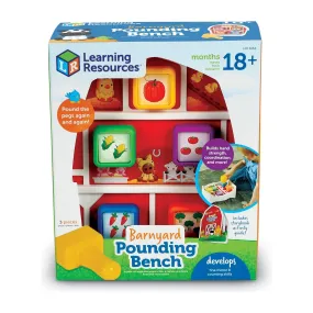 Learning Resources Barnyard Pounding Bench