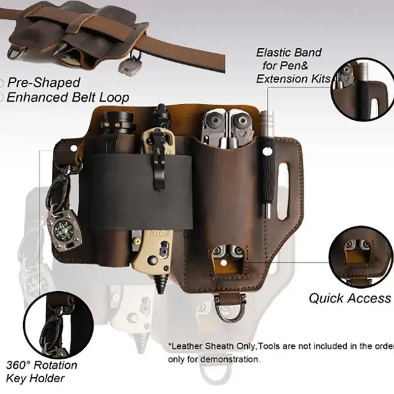 Leather EDCs Tool Holster