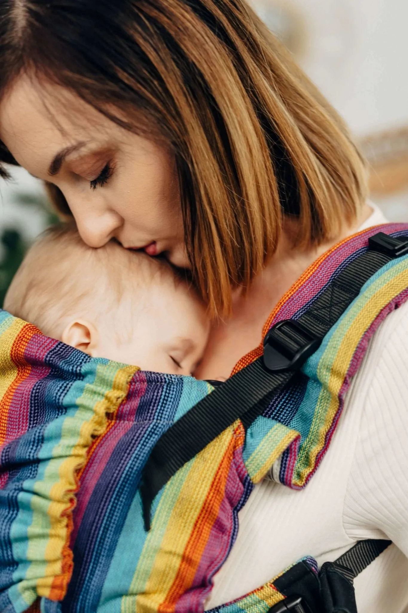 LennyLamb LennyUpGrade Babywearing Carrier Linen Paradiso