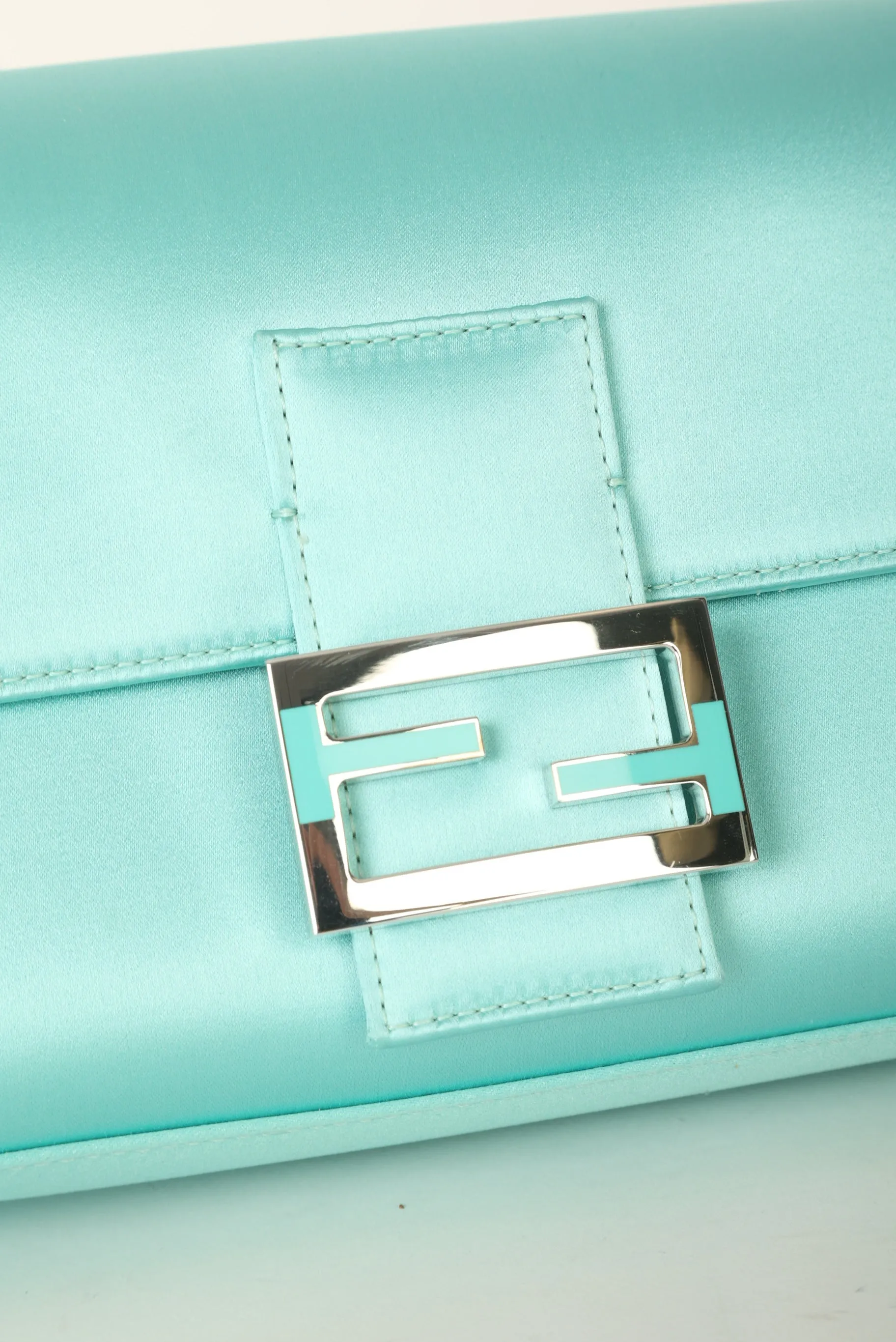 Limited Edition Fendi x Tiffany Satin Baguette