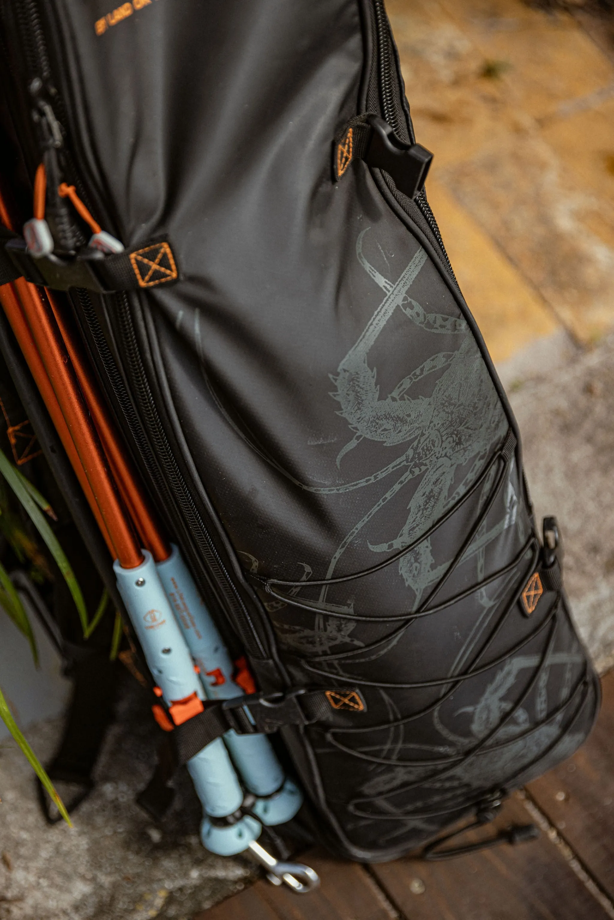 Long Fin Backpack Dive Bag