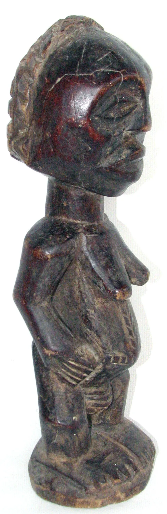 Luba Female Ancestor Figure