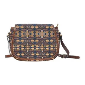 Marron Cloud Saddle Bag/Large