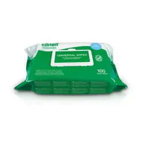 Medicom Clinell Universal Wipes BCW100 100's/bag