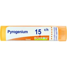 Menstrual bleeding, lochial discharge, diarrhea, vomiting, BOIRON Pyrogenium 15 CH 4g