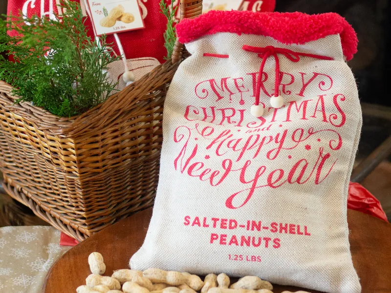 Merry Christmas Salted in the Shell Peanuts, 1.25 lb