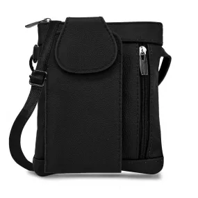 Mini Soft Leather Crossbody Wallet